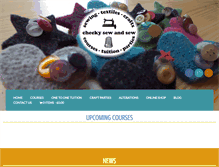 Tablet Screenshot of cheeky-sew-and-sew.co.uk